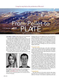 From Pellet to Plate - Modern Steel Construction