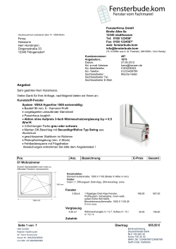 Muster-Angebot Fenster (PDF-Datei)