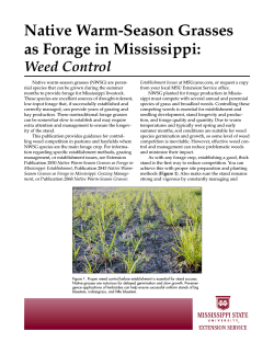 Weed Control - Mississippi State University Extension Service