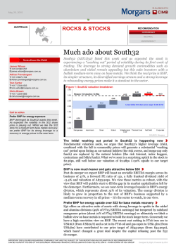 Much ado about South32 - Morgans