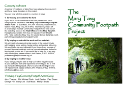 The Mary Tavy Community Footpath Project