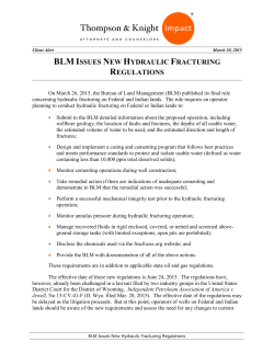 blm issues new hydraulic fracturing regulations
