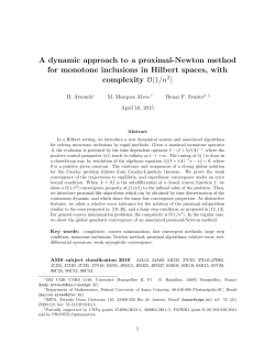 A dynamic approach to a proximal-Newton method for