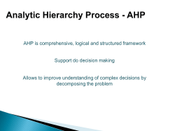 AnalitiÄki hijerarhijski proces AHP
