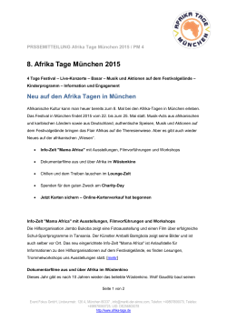 PM4/2015 - Afrika Tage