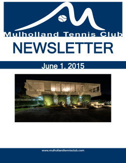 Our June 2015 Newsletter