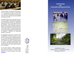 MUNFW 66th Session Brochure