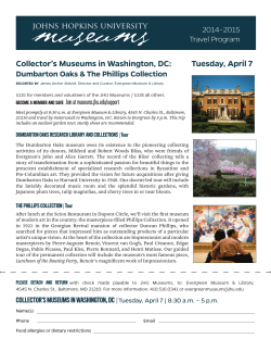 Collector`s Museums in Washington, DC: Tuesday