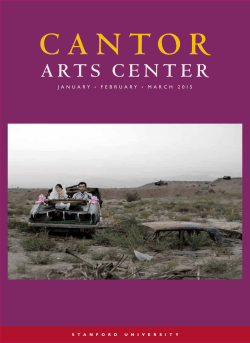 DONOR RECOGNITION (Cont.) - Cantor Arts Center at Stanford