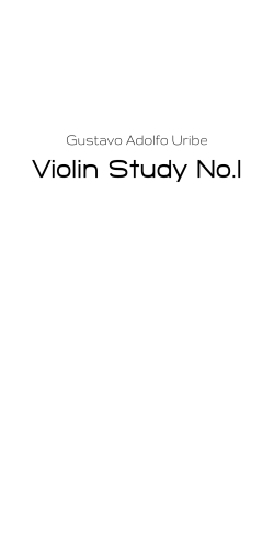 Violin Study No.1 - music and bullshit
