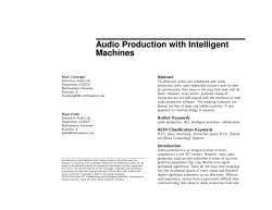 Audio - Interactive Audio Lab