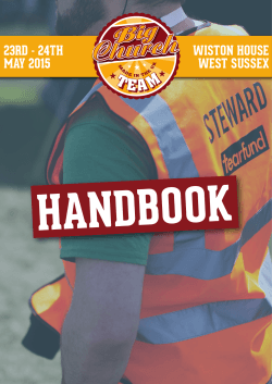 Handbook - stewarding