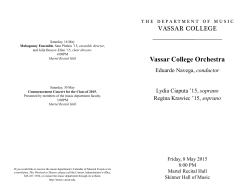 Vassar College Orchestra