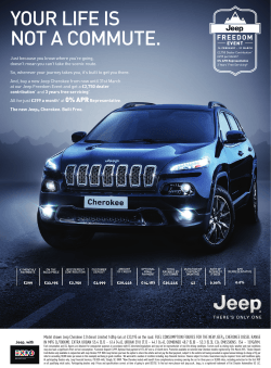 and Print full details of the all new Jeep