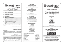 Registration form - MVR College of Engineering and Technology