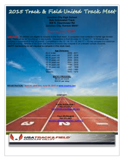 Track & Field United Track Meet