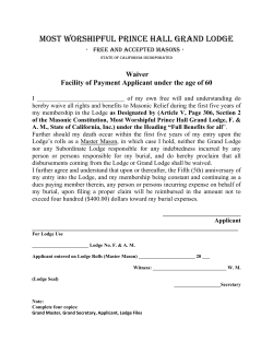 Form - Waiver Facility of Payment Application Under Age 60