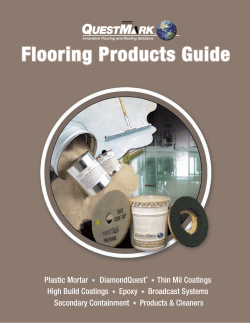 Flooring Products Guide