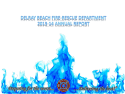 2014 annual report - City of Delray Beach