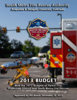 South Metro Fire Rescue Authority