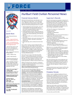 CPONewsletter 20150420 - Hurlburt Field Force Support Squadron