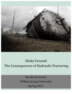 Shaky Ground: The Consequences of Hydraulic