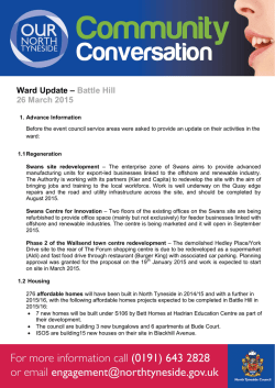 Ward Update &acirc; Battle Hill 26 March 2015