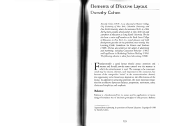 Elements of Effective Layout