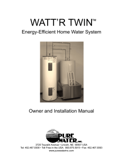 #8305/Watt`r Twin Manual