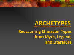 archetypes from myth and legend