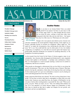 ASA Update Newsletter