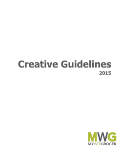 Creative Guidelines