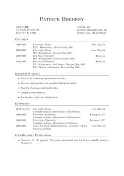 CV - MyWeb