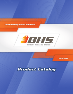 PL-1000 Product Catalog - BHS