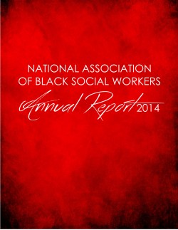 NATIONAL ASSOCIATION OF BLACK SOCIAL WORKERS