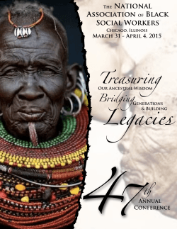 NABSW 2015 Conference Registration Brochure