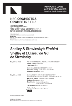 Shelley & Stravinsky`s Firebird Shelley et L`Oiseau de feu de