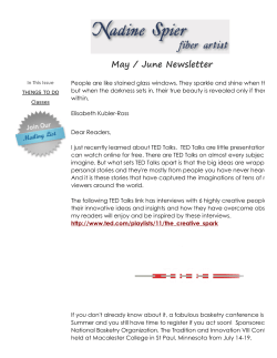 May / June Newsletter