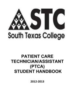 PTCA Student Handbook