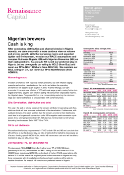 Nigerian Breweries vs Guiness Nigeria