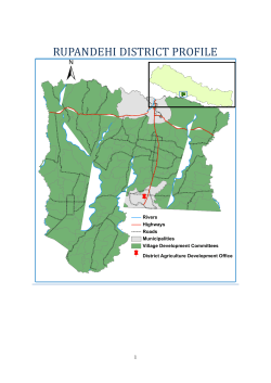 District Profile of Rupandehi