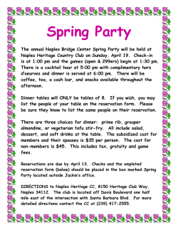 spring party reservation