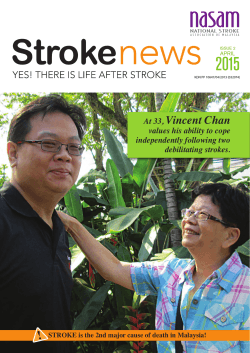 Stroke News 2015 (Issue 2)