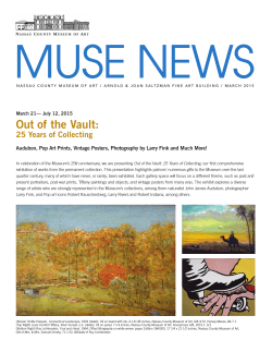 Out of the Vault: - Nassau County Museum of Art