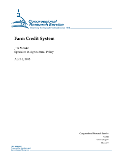 Farm Credit System - National Agricultural Law Center