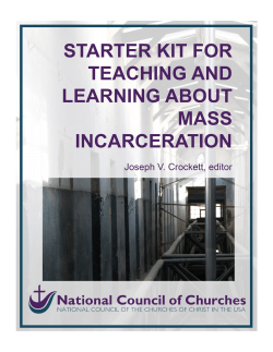 Starter Kit for Teaching & Learning About Mass Incarceration