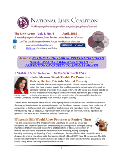 LINK-Letter - The National Link Coalition