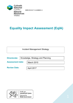 Equality Impact Assessment (EqIA)