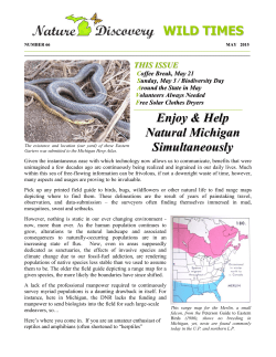 May 2015 - Nature Discovery
