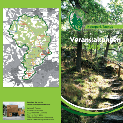 PDF, 2,7MB - Naturpark Taunus